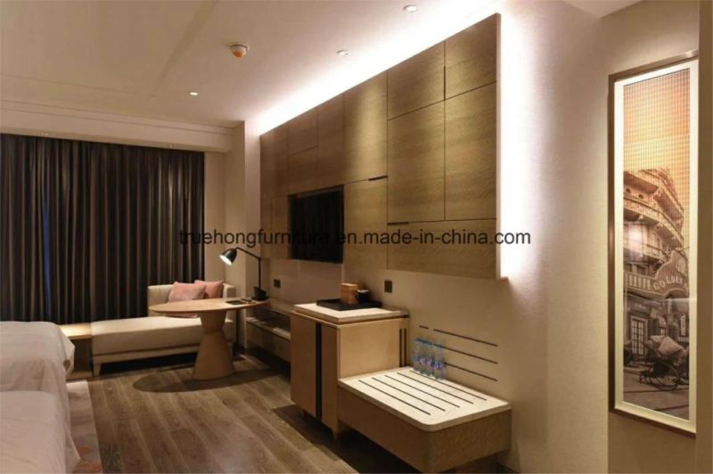 Marriott Hotel Furniture Modern Design Hotel Bedroom Furniture Sets Holiday Resort Hotel Project Furniture High Quality Plywood Hotel Furniture