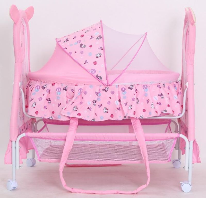 Crib Sleep Basket Multifunctional and Rocking Baby Bed