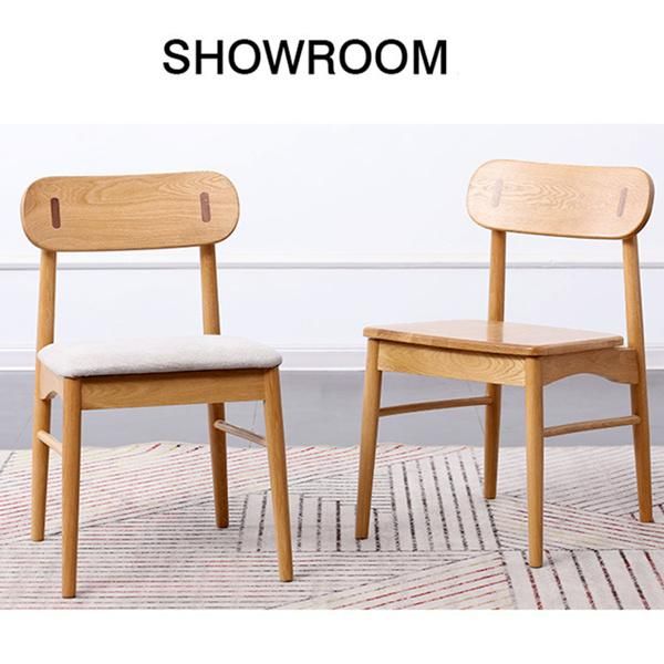 Simple and Modern Hotel Solid Wood Dining Chair