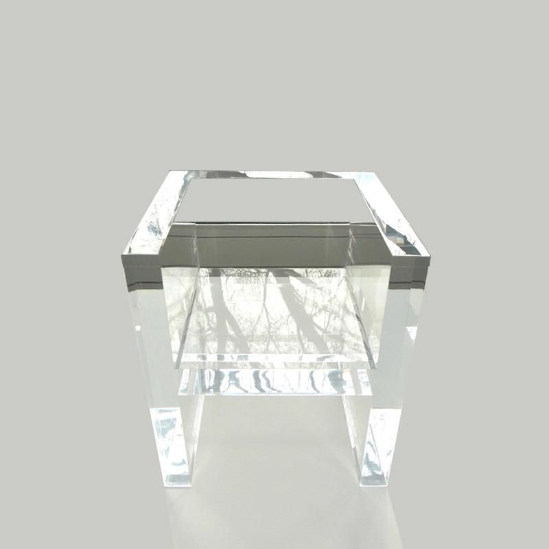 China Factory Modern Customized High Quality Clear Acrylic Invisible Office Chair Furniture