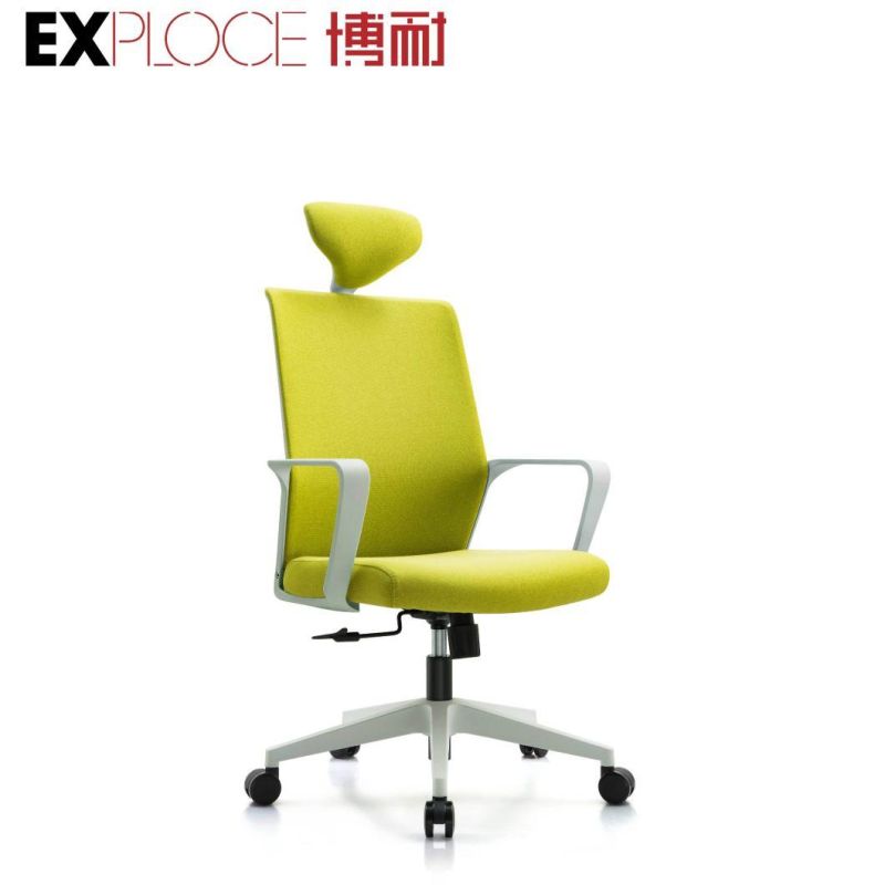 Ergonomic White Task Gaming Visitor Staff Worker Executive Rotating Modern Mesh Chair Office Plastic Wholesales Furniture