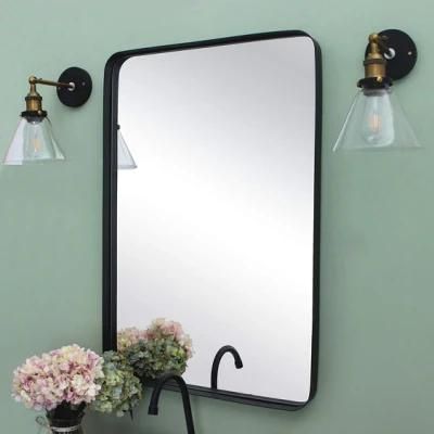 Jinghu China Factory Metal Aluminum Alloy PS Frame Mirror Home Decorative Bathroom Mirror