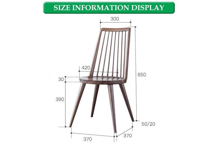 Furniture Modern Furniture Chair Home Furniture Wood Furniture Modern Interior Design Luxury High Back Leisure Wood MID Century Dining Room Chair