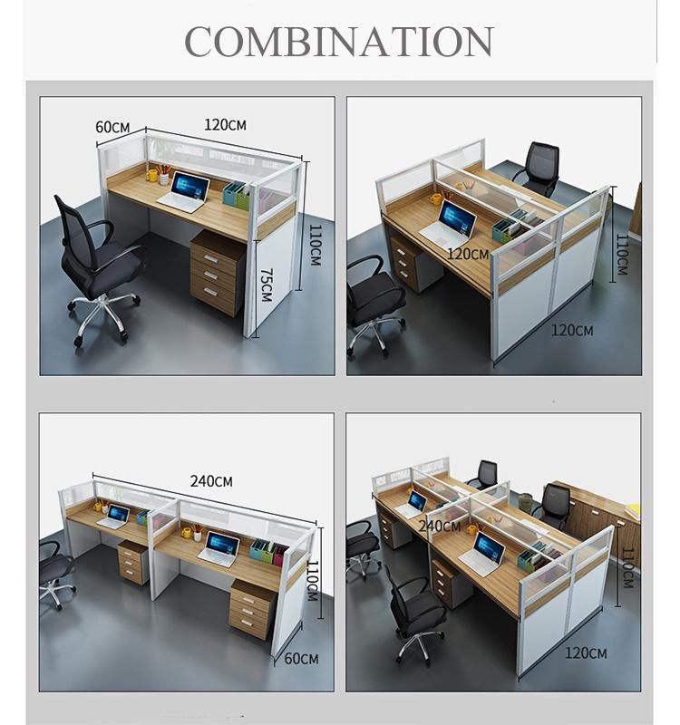 Modern Office Screen Partition Desk