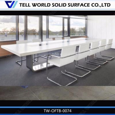 Tell World Corian Conference Table Office Meeting Table