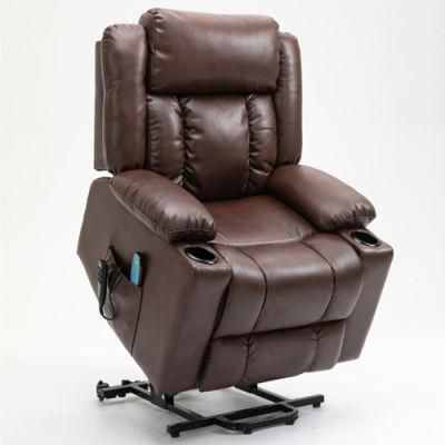 Home Living Room Furniture Air Leather Electric Recliner Sofa with USB&Massage Luxury Modern Office Furniture Chair