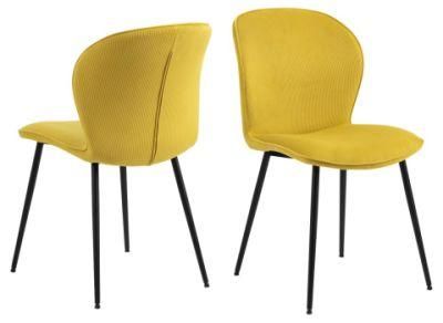 Modern Colored Ear Design Colorful Polypropylene Plastic Masters Chair Dining Chair