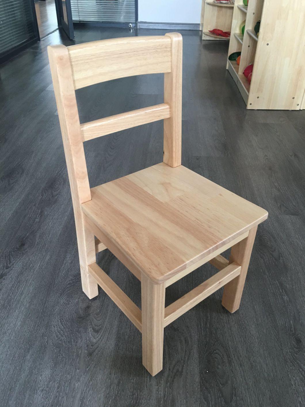 Children Kindergarten Kids Chair, Nursery School Furniture Classroom Chair, Preschool Furniture, Modern Student Wooden Stack-Able Chair