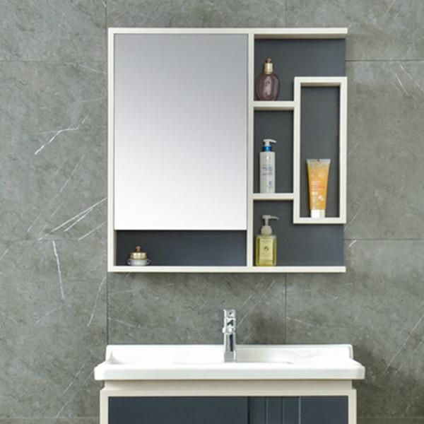 Modern Luxury Sanitary Ware Matt Wood Bathroom Cabinet Furniture Bathroom Vanity