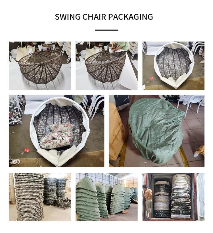 Young Style Modern Best Seller Garden Patio Rattan Hanging Swing Chair