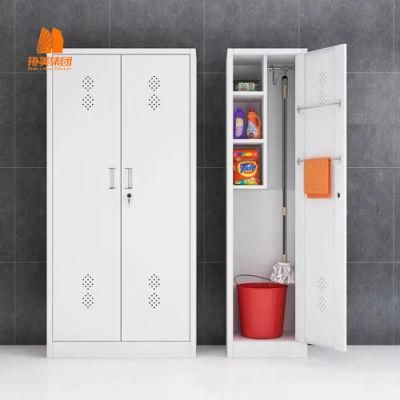 Steel Clean Tools Storage, Cleaning Supplies Storage Cabinet, Modern Home Furniture