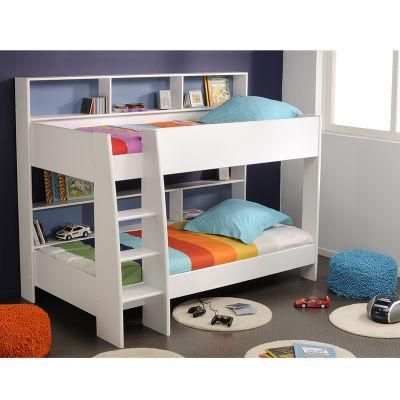 Dormitory Steel Kids Bunk Beds Children Bedroom Furniture Wooden Bunkbed