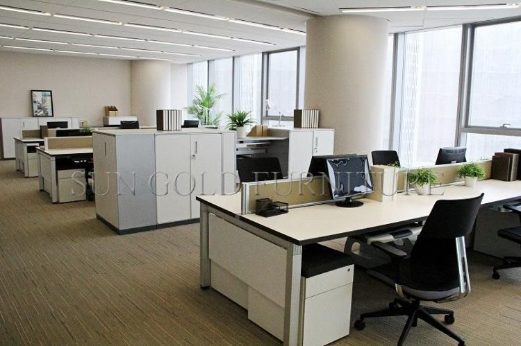 Office Partition with Mobile Pedestal Workstation Office Furniture (SZ-WST743)