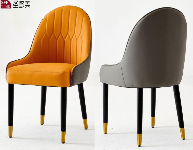 Modern Home Furniture Upholstered Leather Dining Chairs