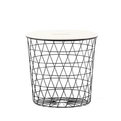 Wholesale Stolik Kawowy Modern Cheap Living Room Furniture Round Coffee Wire Table