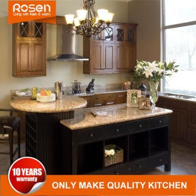 Wholesale Modern Style Design Solid Wood Kitchen Cabinets Furniture