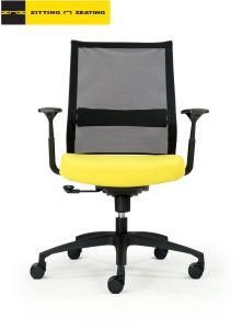 Task Chair Training Fabric Mesh Dignified Furniture Home School Office Ergonomic Lumber Support Chair