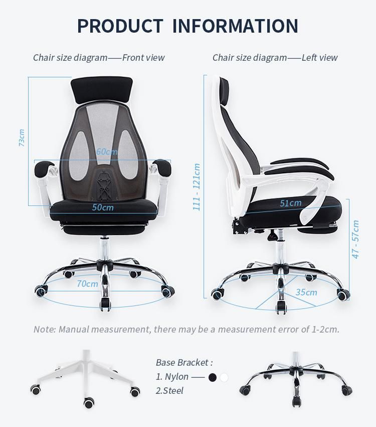 New Arrival Eco Modern Style Lift Swivel Ergonomic Computer Chair with Headrest High Back Comfortable Mesh Executive Office Chair