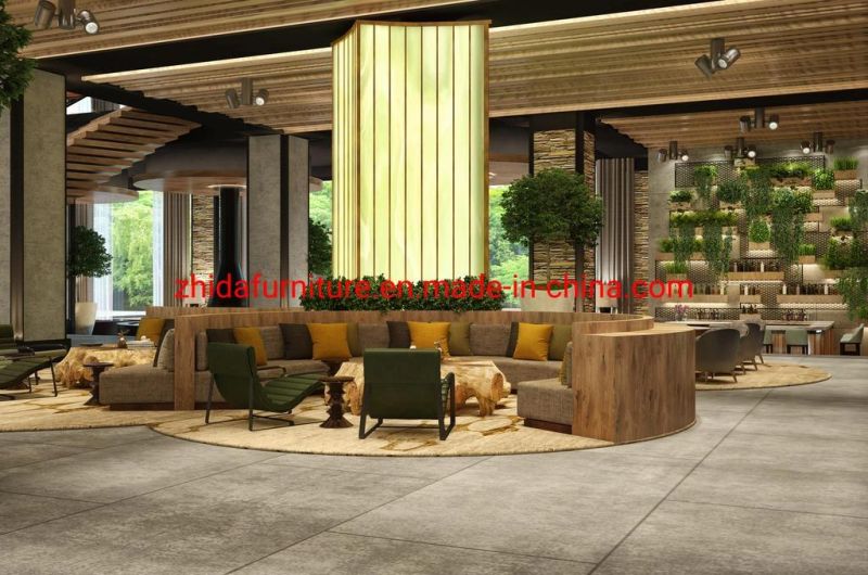 Modern Design Booth Sofa Leisure Chair for Hotel Lobby Furniture