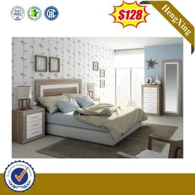 Modern Bedroom Furniture Sets Melamine Twin Bed