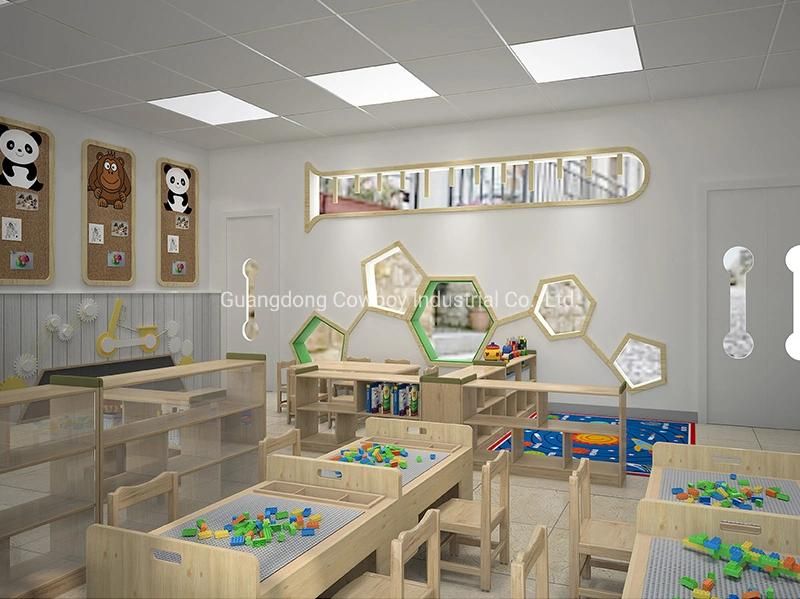 Cowboy Modern Kids Furniture Preschool Equipment and Nursery Reading Area