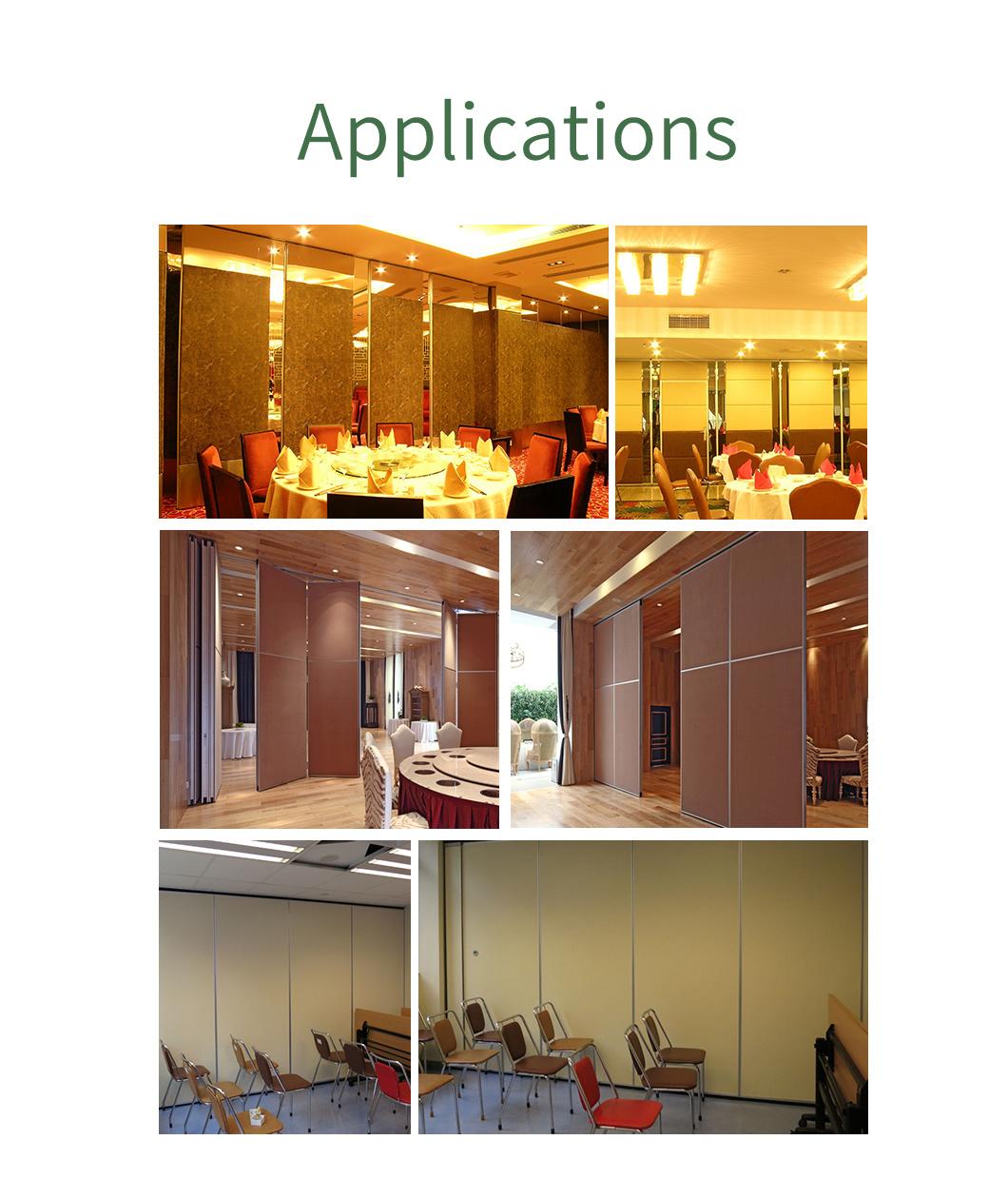 Best Wall Partition Soundproof Movable Partition Wall for Multi-Function Hall or Office