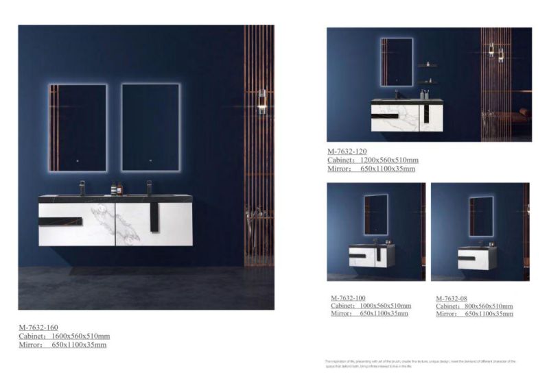 Modern High Quality Wall Mounted Bathroom Vanity