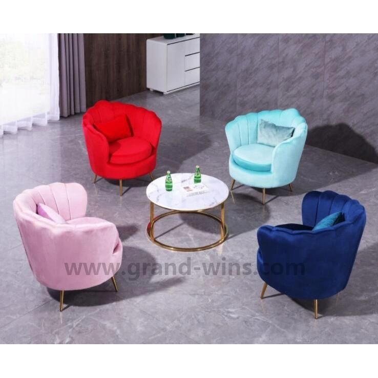 Modern Home Office Sofa Hotel Living Room Reception Fabric Sofa