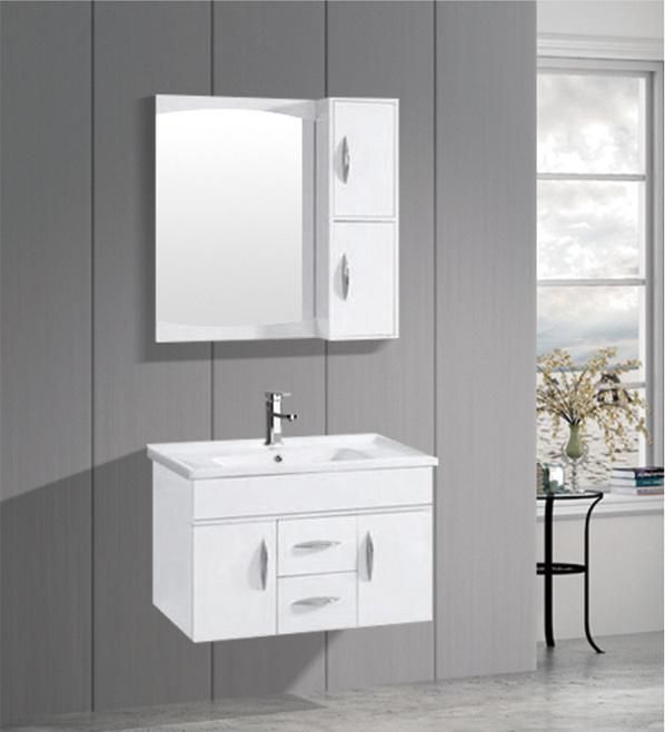 20 Inches China Hangzhou Factory Wholese PVC Modern Simple Bathroom Cabinet