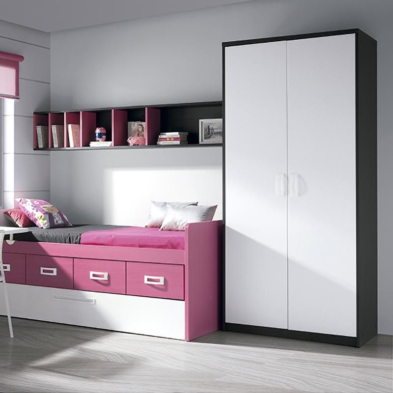 Hot Sale Wholesale Modern Bedroom Furniture Set Single Kids Bunkbed