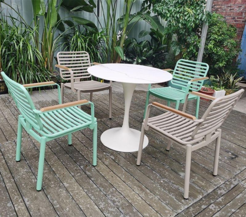 Outdoor Modern Style Garden Patio Outdoor Rattan Furniture Chair Set