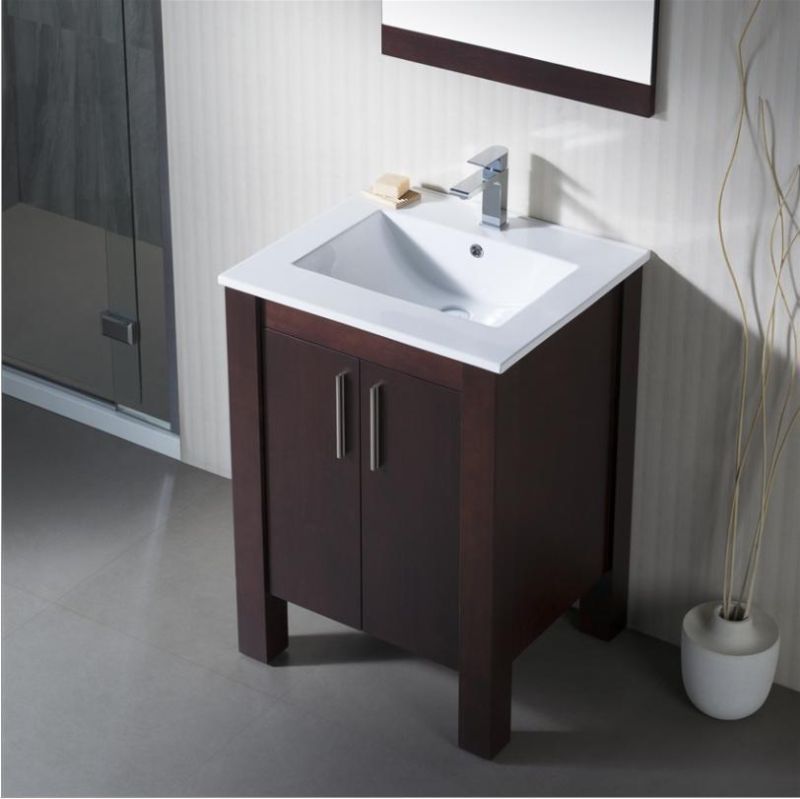 Modern Bathroom Vanity with Ceramics Top