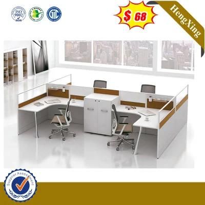 Modern 2 Seats Cubical Office Workstation Partition Furniture