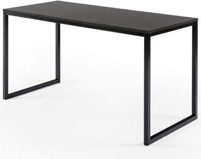 Modern Black Metal MDF Top Study Table Computer Desk