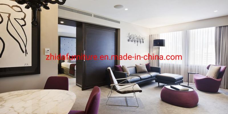 Luxury 5 Star Hotel Villa Apartment Wooden Bedroom Living Room Home Resort Solid Wood Furniture