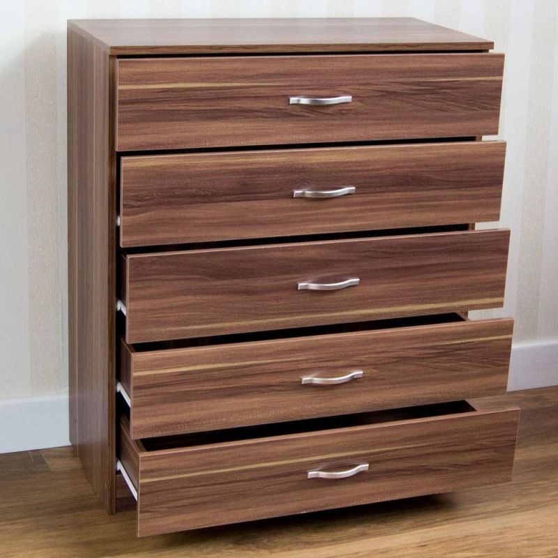 Melamine Board Chest with Drawers