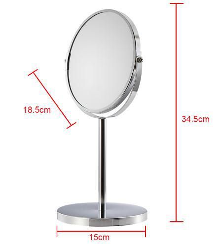 Magic Standing Makeup Artist Fancy Round Mirror 2019 Make up Cosmetic Face Magnification 360 Mirror 5X (SE-104B)