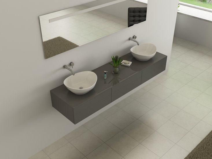 2022 European Style Simple Bathroom Cabinet Vanity Ceramics Double Sinks with Side Cabinet Large Storage Bathroom