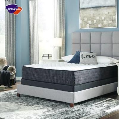 Premium Hotel Five Star Quality Home Furniture Cooling Fabric Waterproof Cover Pocket Spring Mattress with Memory Foam