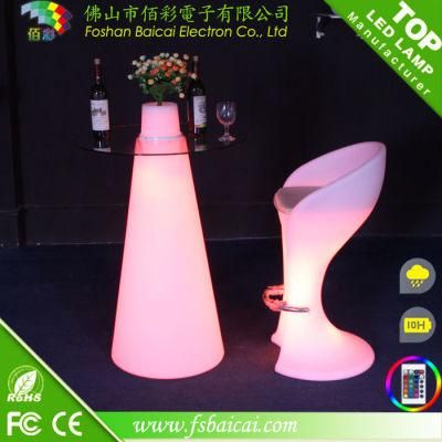 Light up LED Bar Table