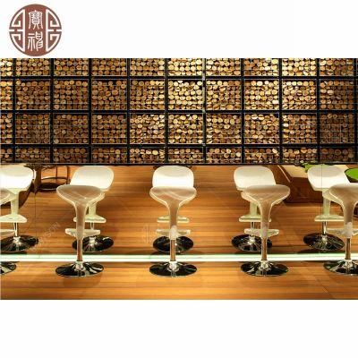 China Furniture Factory for Restaurant Bar Stools with Metal and Wooden Material for Wholesale