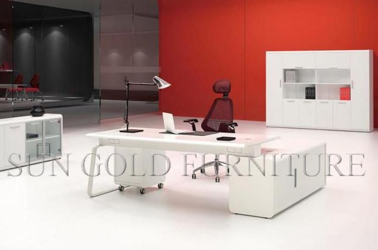 (SZ-ODL337) Full Size Office Desk Photos Modern Office Furniture Types Computer Tables