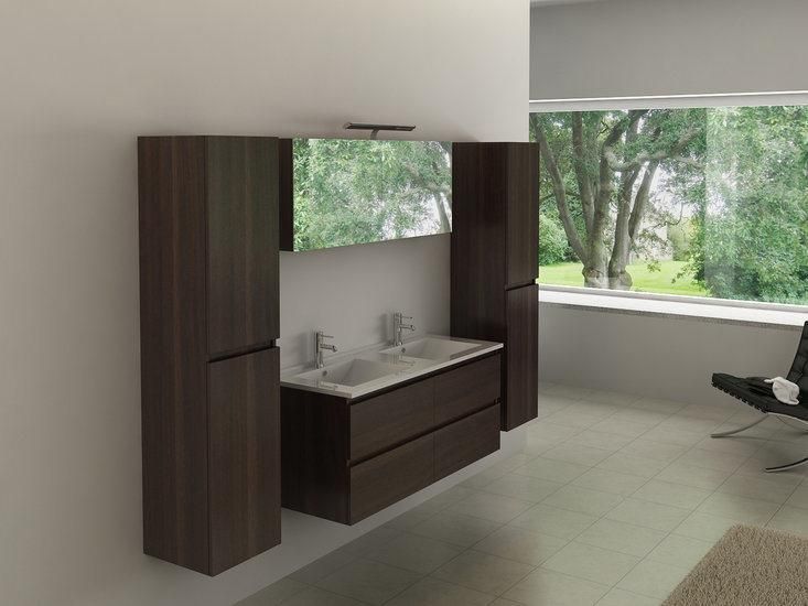 Simple and Luxury Wall Mounted Cabinet Bathroom Vanity with Cheap Price