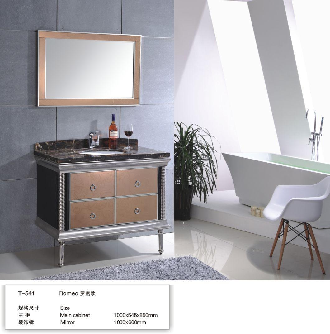 Stainless Steel 120cm Double Wall Mosaic Modern Home Bathroom Furniture