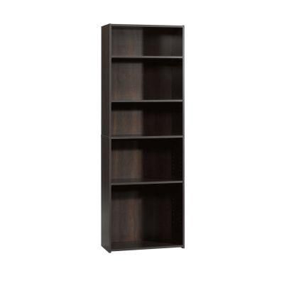 5-Shelf Bookcase Cinnamon Cherry Finish