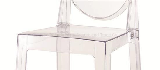 Wholesale Modern Party Resin Bar Stool High Chair Transparent Acrylic Chair Kartell Bar & Counter Stool