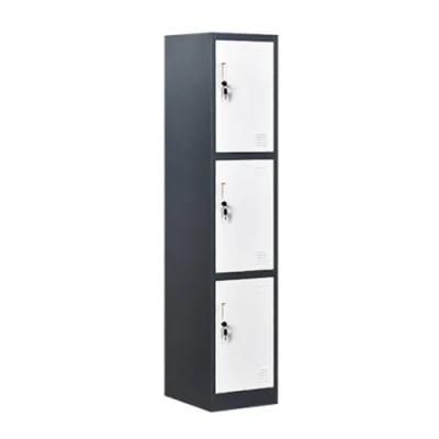 Modern Office Furniture Metal Locker Wardrobe Steel Closet for Hospital