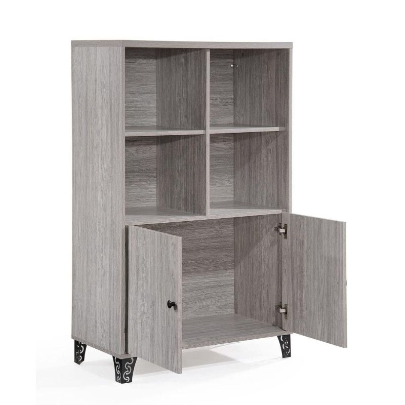 Modern Style Lockers with Four Squares and a Cabinet