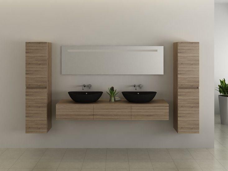 2022 European Style New Design Melamine Bathroom Cabinet Factory Wholesale Bathroom Furniture