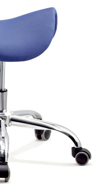 Simple Mechanism Saddle Chair Ergonomic Salon Saddle Stool